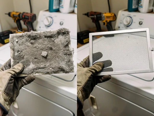 Professional lint trap cleaning by Lynwood Dryer Vent Cleaning in Lynwood